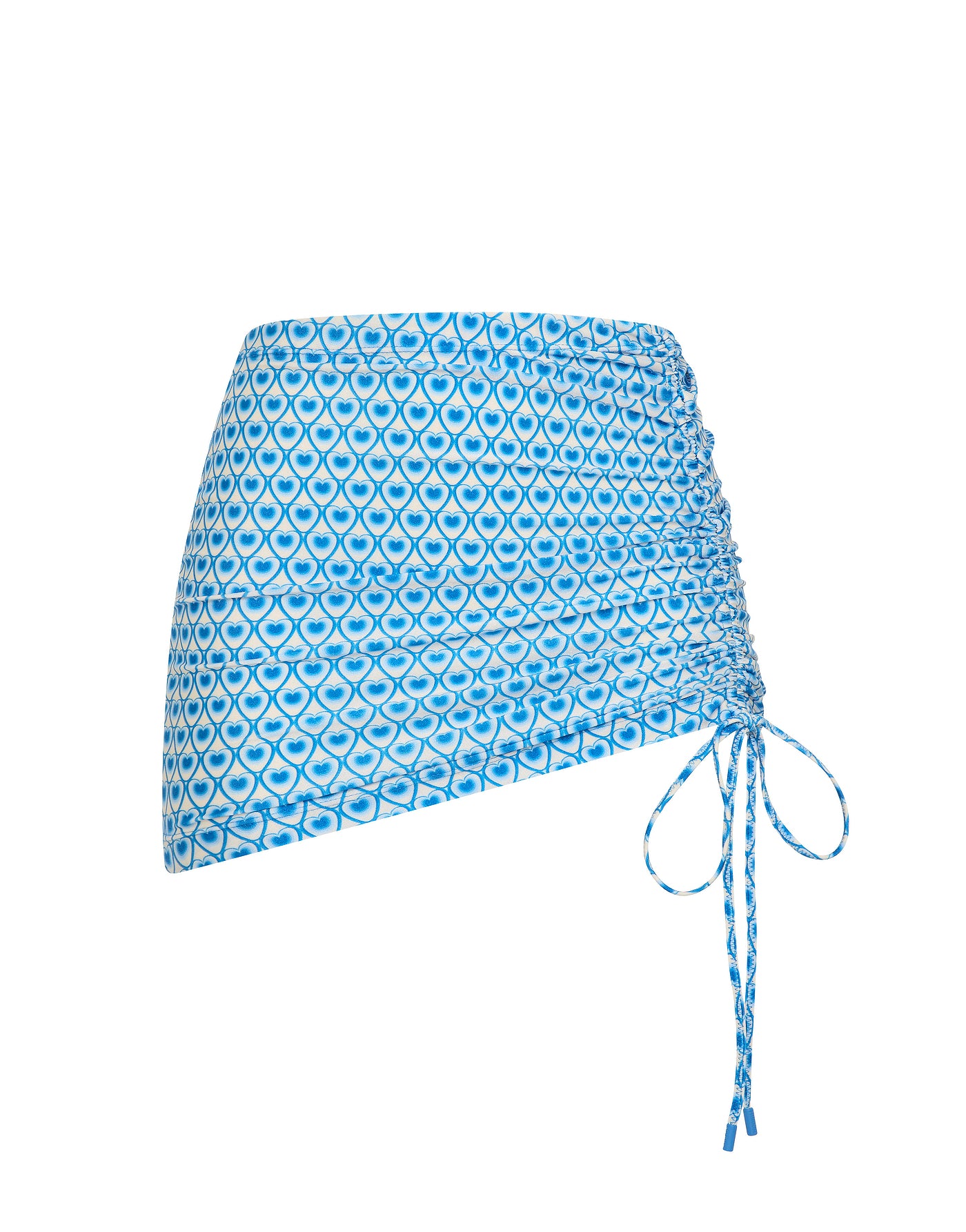 ALULA RIYA Blue Geometric Skirt