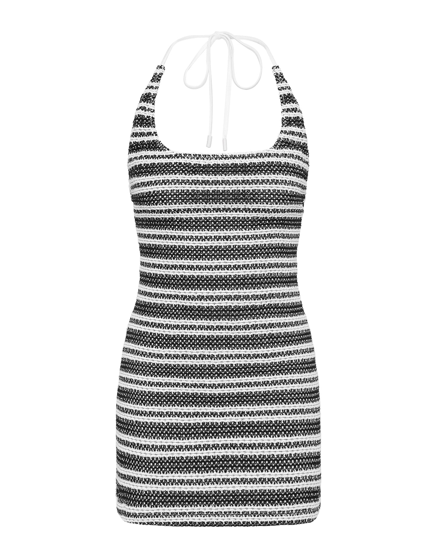 ARNA SALTE Crochet Mini Dress