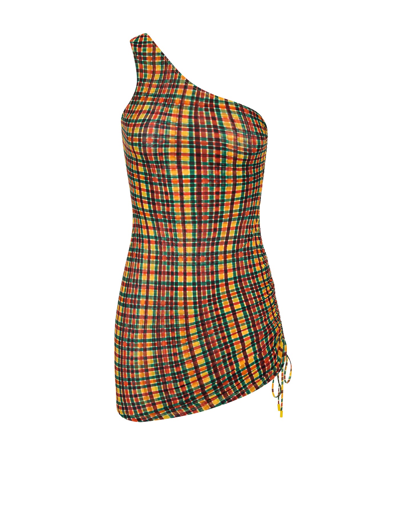 AVILA NEMONE One Shoulder Mini Dress