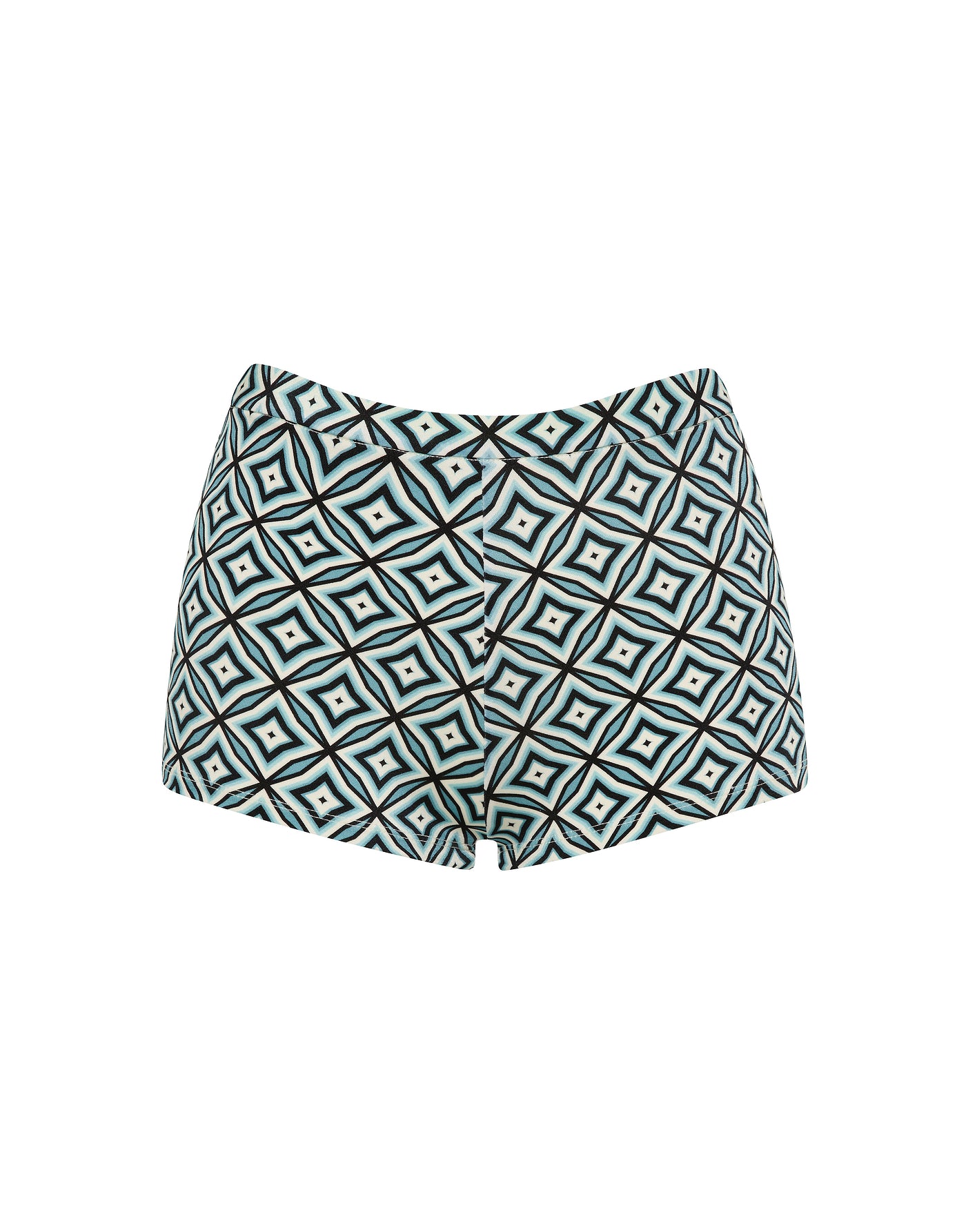 CELESTE POLLO Geometric Short