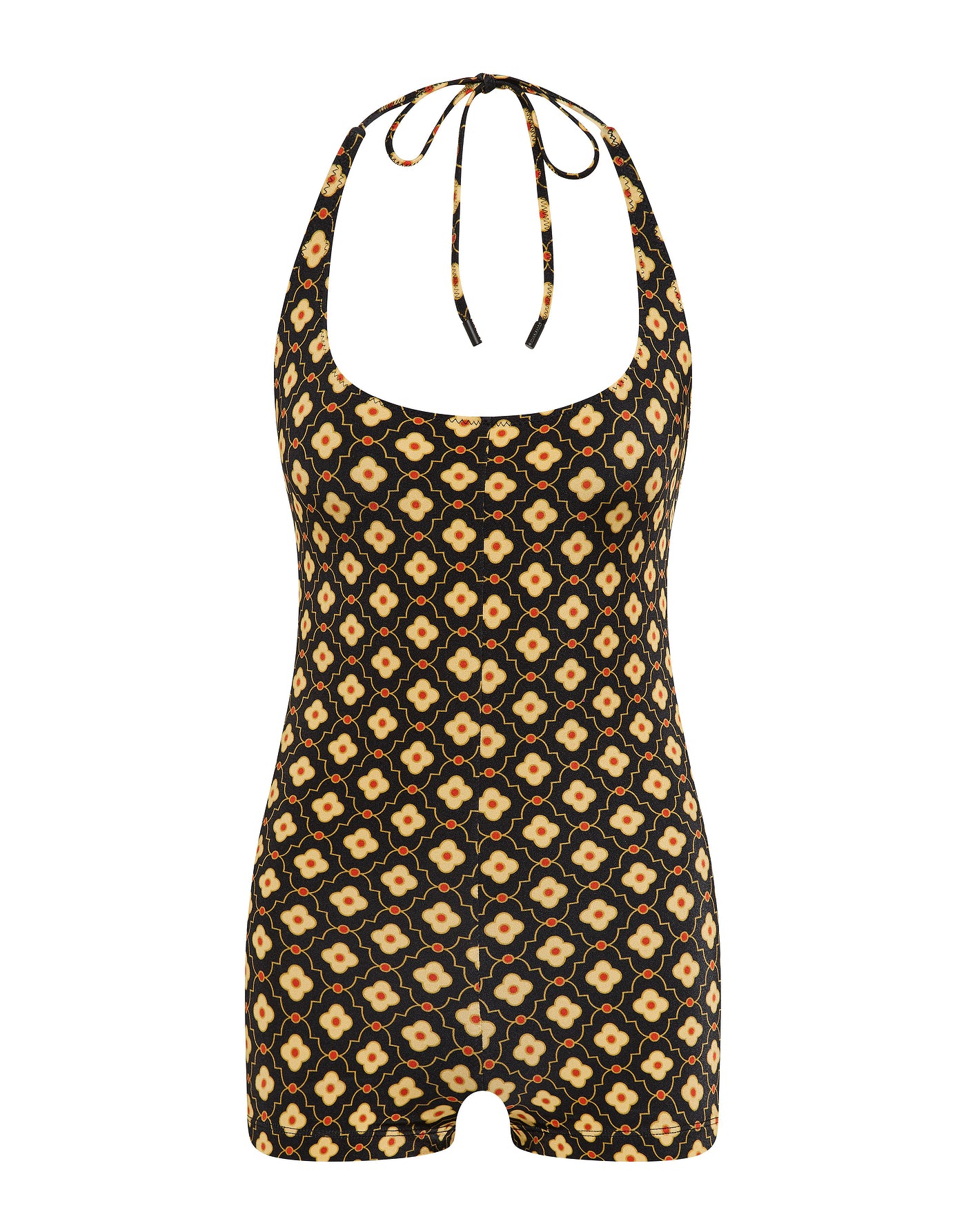 Nuria   Perl Geometric Playsuit