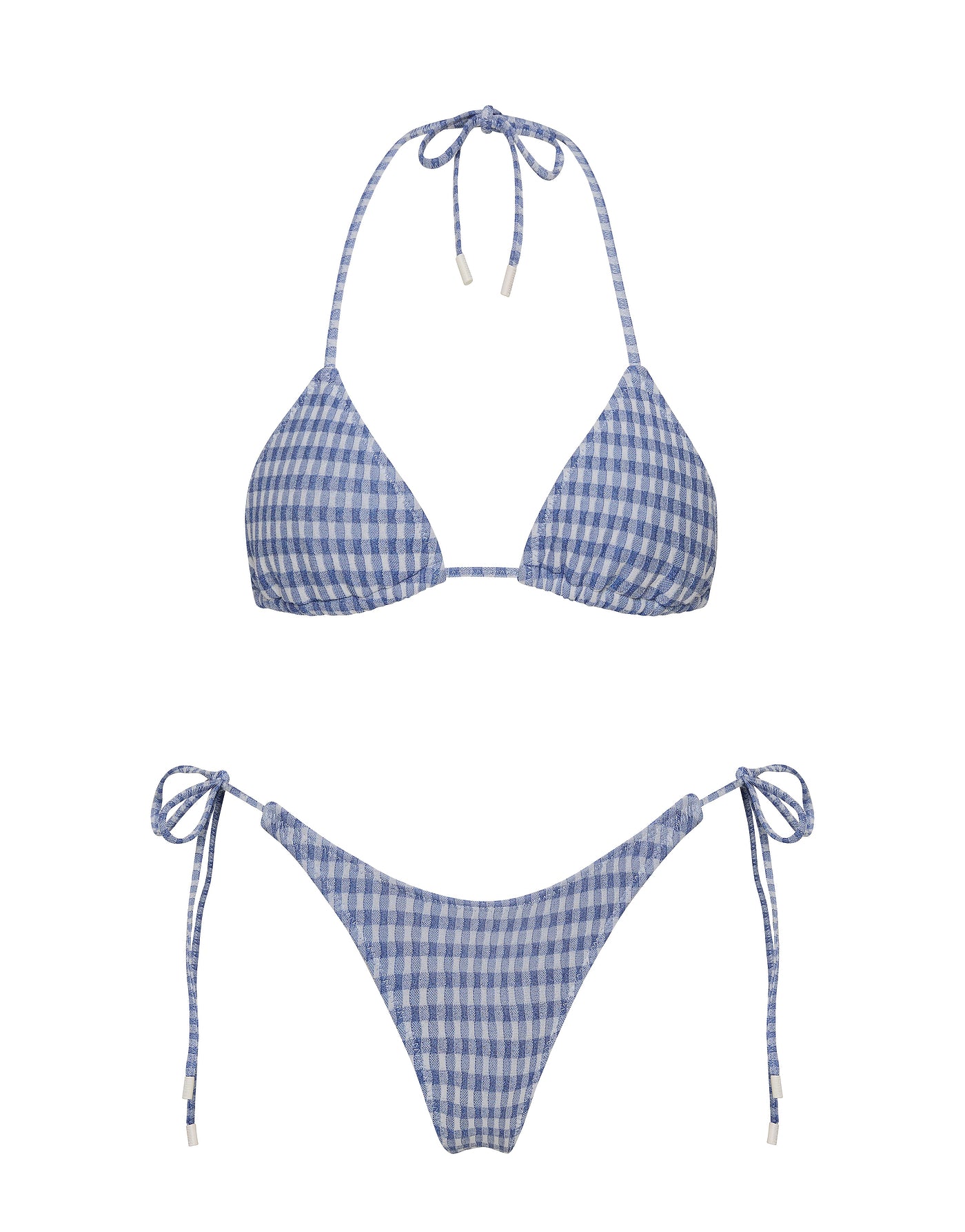 VINCA LOKO Sparkle Triangle Bikini Set