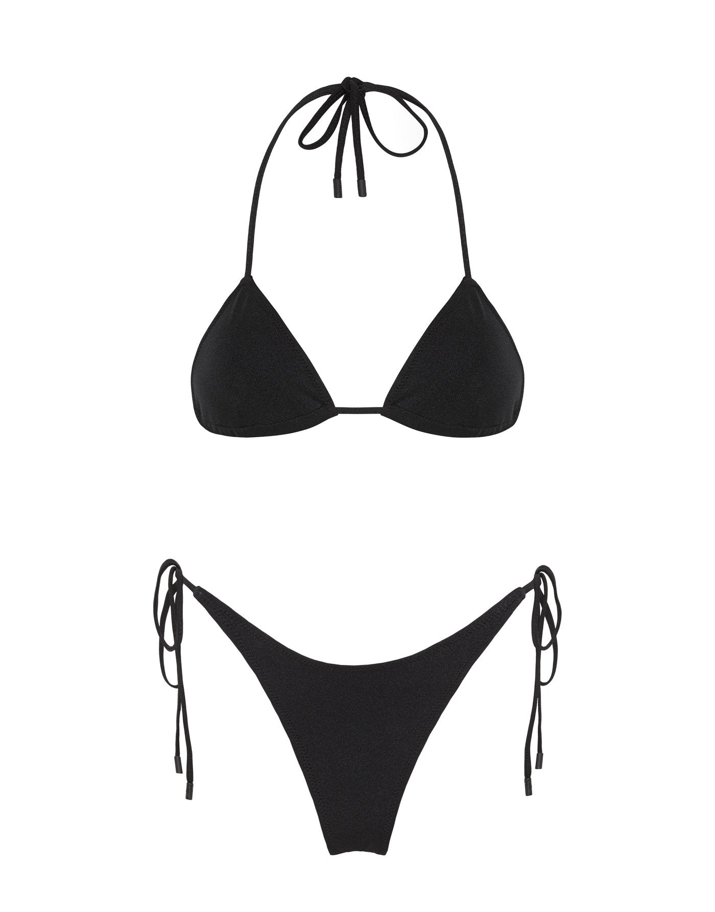 VINCA EBONY BLACK Triangle Bikini Set