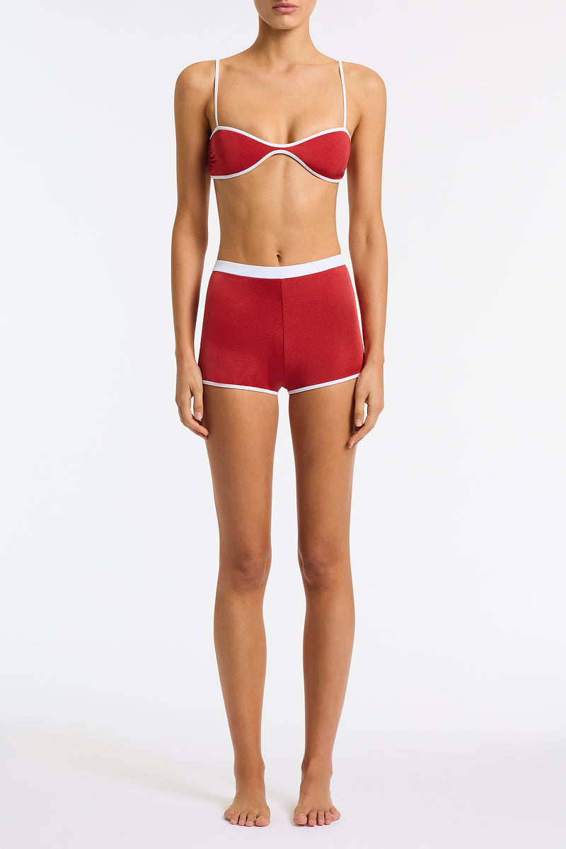Alternative view of CELESTE NASSE Red Short